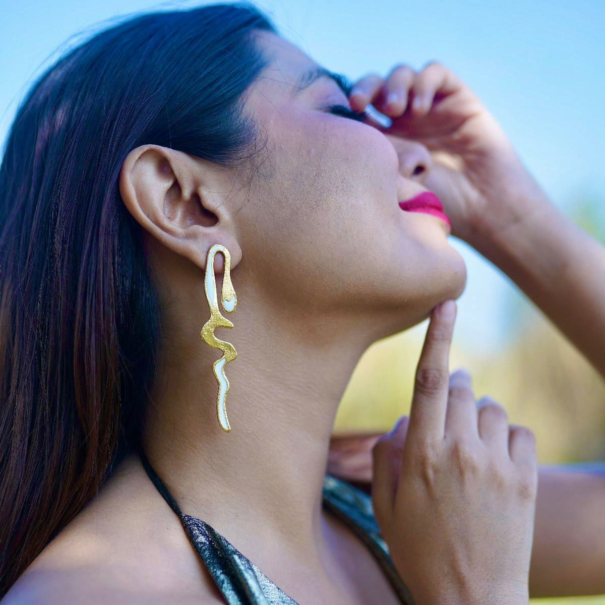 Artsy Earring