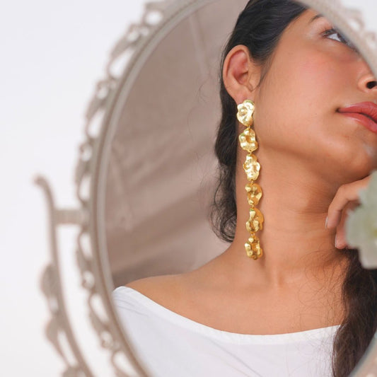 Ruffle Earrings