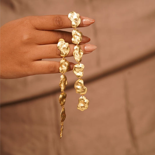 Ruffle Earrings